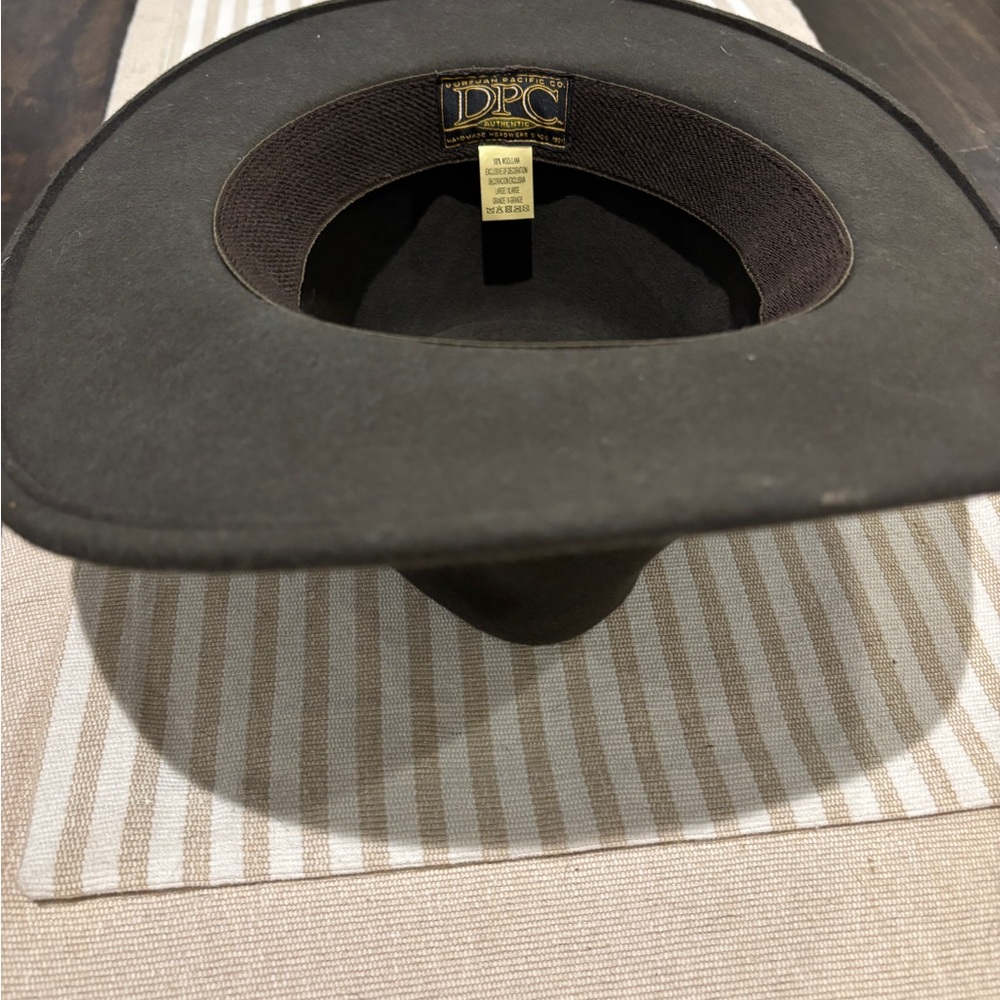 Dorfman Pacific Men's Crushable Wool Felt Outback Hat - Picture 4 of 5